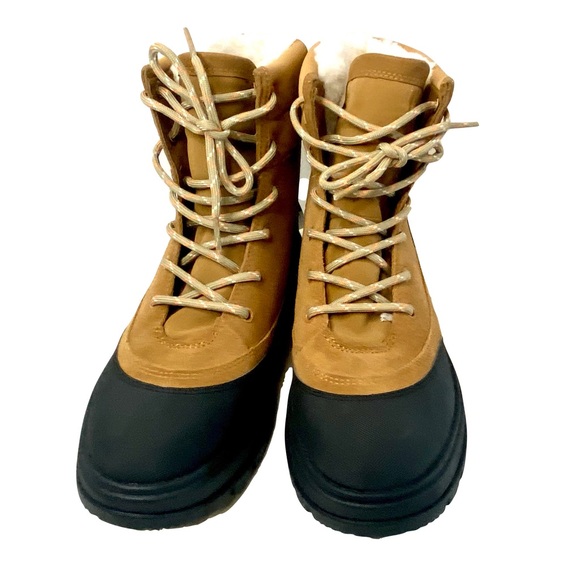 Koolaburra by Ugg Deza Mid Calf Hybrid Waterproof Boots Chestnut Color Size 8 - Picture 8 of 13